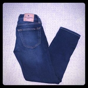 Abercrombie kids skinny sweatpant stretch jeans
